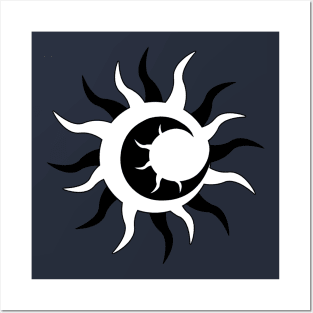 Sun and Moon Inception Inversion Posters and Art